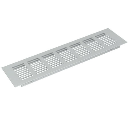 Aluminum Louver Vent - Aluminum Alloy Air Vent Louvered Grill Cover Ventilation Grille 300mmx80mm