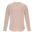 thumbnail image 4 of Qingpeng Mens Long Sleeve T Shirts Casual V-Neck Slim Tee Shirts, 4 of 9