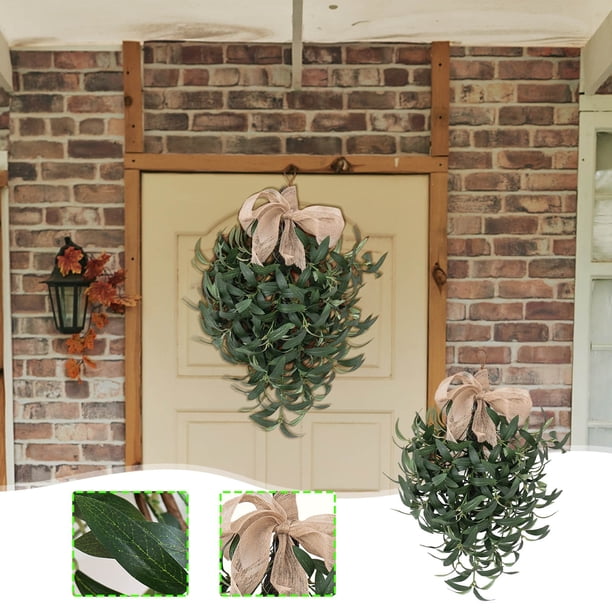 Guirnalda De Gotas De Agua Color Olivo, Adorno Colgante Para Habitacin, 30 Cm De Largo, Decoracin Moderna Para Pared, Para Sala De Estar, Decoracin Del Hogar, Elegante Detalle Para, Ukhbmc