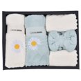 thumbnail image 2 of Towels Bathroom Sets, Exquisite Texture Daisy Pattern Soft Comfortable Bath Sheets  for Hotel for Travel for Home, 2 of 7