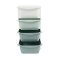 thumbnail image 6 of Gradient Green PP Plastic 36x36x72cm
4-Storey Storage Cabinet With Wheels Large-Capacity Storage Cabinet, 6 of 10