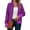 Purple, variant on Womens Lightweight Plaid Jackets Stand Collar Zip up Checkered Coat Casual Long Sleeve Outerwear with Pockets New Womens Jackets Casual Fall Red XXL