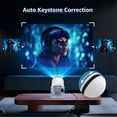 thumbnail image 2 of Portable Ultra HD Smart HY300 Projector Overseas Android 5G Home Multifunction Projector with EU Plug, 2 of 5