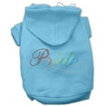thumbnail image 6 of Pet, Dog  Cat Hoodie Rhinestone, "Rainbow Pride", 6 of 7