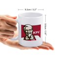 thumbnail image 2 of White Mug Vogue Standard KFC Logo, 2 of 8