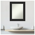 thumbnail image 3 of Amanti Art Colonial Black Framed Non-Beveled Bathroom Vanity Wall Mirror - 24 x 30 in, 3 of 10