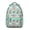 Greenish-blue-66, variant on Boho Dog Aesthetic Kids School Backpack – Artistic Watercolor Dog Print Bag with Furry Tail Cartoon Design, Great Gift for Dog Lovers