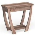 thumbnail image 1 of Bowery Hill Table Console Moderne en Bois, Chêne Clair, 1 of 7