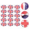 thumbnail image 4 of EeaseCA 32Pcs Decorative Paper Plates Union Jack Pattern Paper Plates Disposable Cake Plates Party Supplies, 4 of 8