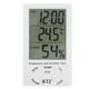 thumbnail image 1 of Reloj higrómetro digital LCD grande para interiores, termómetro y monitor de humedad, medidor de temperatura y humedad, 1 of 8
