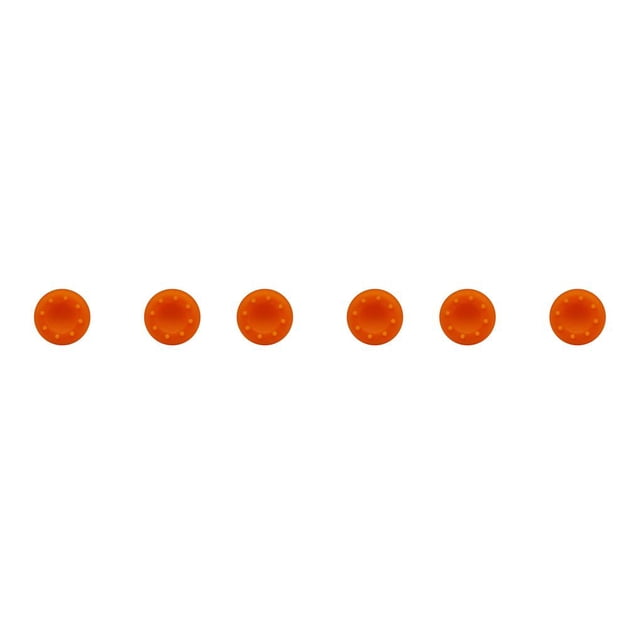 Sidaley 2 piezas Gamepad Thumbstick Covers Joystick Grips Cap Gaming Controller Reemplazo de piezas de repuesto para One Orange Type1 NO1