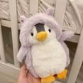 thumbnail image 2 of 20cm Penguin Plush Toy Lovely Cross-dressing Penguin Dinosaur Rabbit Toy Room Decor Stuffed Animal Plush Doll Toy Kids Girls Gift, 2 of 7