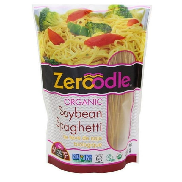 Zeroodle 316694 Spaghetti Soybean Pasta, 7 oz - Pack of 6 - Walmart.com