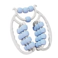 thumbnail image 4 of Rodillo de masaje de piernas circular de 360 ​​grados para entrenamiento, yoga y gimnasio. Azul, 4 of 8