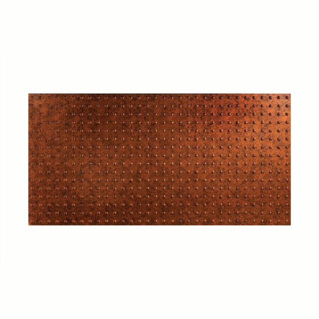 FASÄDE Easy Installation Dome Moonstone Copper Wall Panel (4' x 8' Panel)