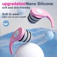 thumbnail image 1 of Paokuoon Anti noise Earplugs Reusable Noise Reduction Earplugs Silicone Reusable Noise Reduction Earplugs Sleeping Swimming Comfortable Hearing Protection, 1 of 7