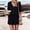 Black, variant on Linen Sets For Women 2 Piece Travel Outfits For Women Womens Summer Sets Women'S Athletic Clothing Sets Causal Top Cute Womens Summer Clothes Solid Color Work Blouses Matching Set Summer