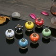 thumbnail image 4 of 1Pc Vintage Ceramic Round Shape Cabinet Wardrobe Drawer Cupboard Pull Knob Furniture Handle, 4 of 8