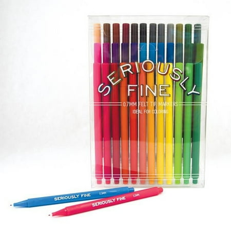 UPC: 0879426007487 | Seriously Fine Felt Tip Markers