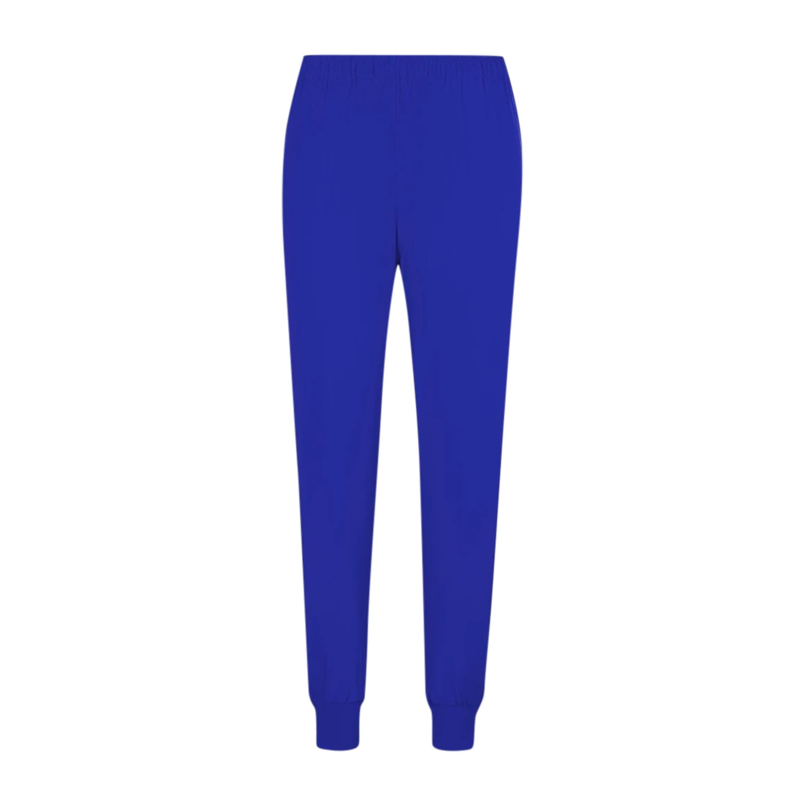 Women Athletic Scrub Set - Stretch V-Neck Top & Multi-Pocket Cargo Joggers, Easy Care Comfortable Nursing Workwear