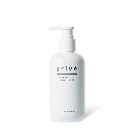 Privé Blonde Rush Conditioner - NEW 2019 FORMULA - Ideal Care for Blondes (8 fl oz/237 mL) For natural, highlighted and bleached blondes. Ideal for blonde