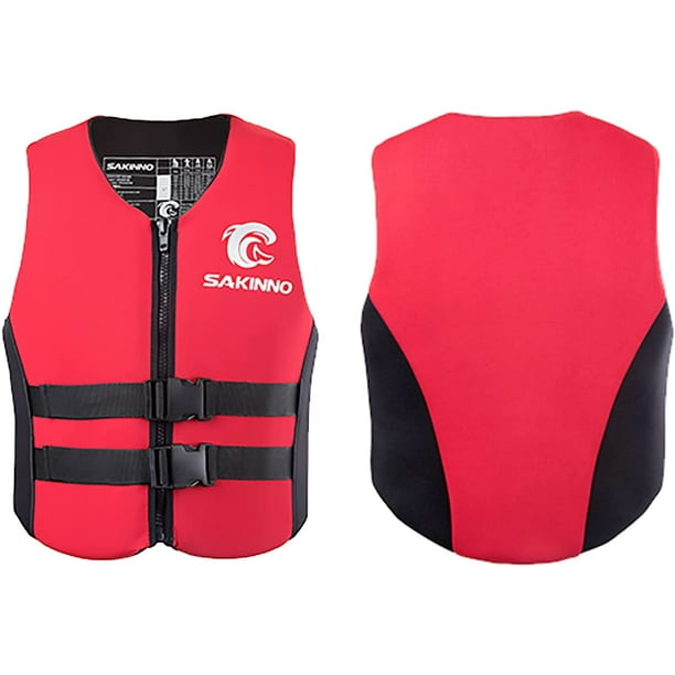 Yeashow Life Jacket For Adult Kids Life Vest Adjustable Swimming Vest For Children Outdoor Fishing Life Jackets Kayak Vest Water Sports Floatation Ves