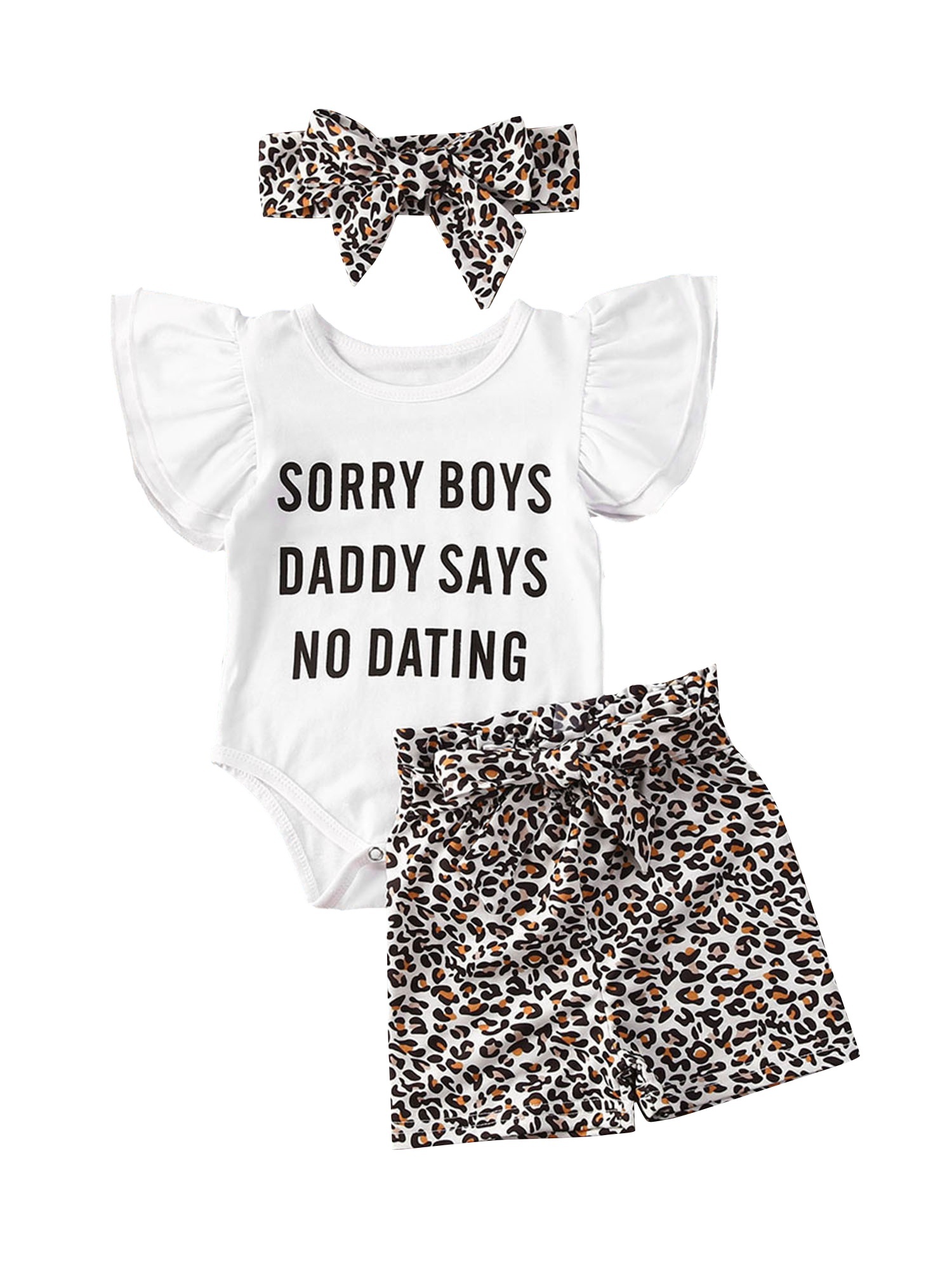 white romper short set