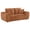Burnt Orange, variant on Burnett Chenille Upholstered Wide Arm Loveseat Burnt Orange