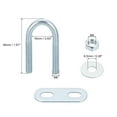 thumbnail image 2 of Round U-Bolts 2 Set 16mm Inner Width 46mm Length M6 with Nuts and Plates, 2 of 5