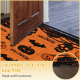 thumbnail image 6 of CURLYOOT Halloween Half Round Door Mat, Indoor Outdoor Entrance Rug, Skull Bat Pumpkin Semi Circular Area Rug, Non Slip Washable Absorbent Doormat, Laundry Room Rug 24'' x 36'', 6 of 7