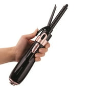 Hair Dryer Brush, 4 in 1 Hot Air Brush Hair Blow Dryer Brushes Set, Hair Curler & Hair Dryer Brush Negative Ion Blow Dryer Brush in One for Travel Salon