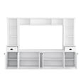 thumbnail image 6 of MAYEERTY Minimalist Entertainment Wall Unit - TV Stand for 75" TVs, Adjustable Shelves, 6 of 19