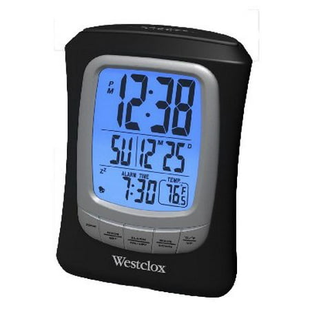 alarm loud westclox clock super travel dialog displays option button additional opens zoom