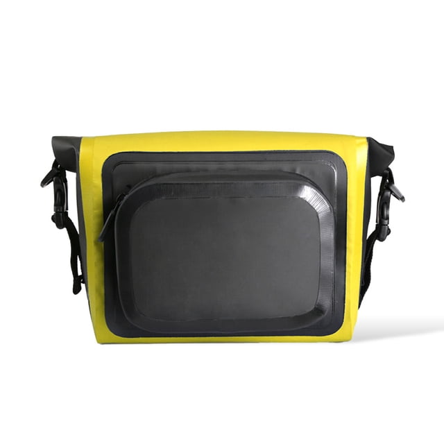Eigraketly Bolsa de manillar delantero de bicicleta Bolsa de ciclismo ajustable Paquete de bicicleta Accesorio de estuche extraíble con bolsillo con Ciclismo Amarillo Eigraketly OD022130-01