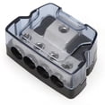 thumbnail image 3 of Power Distribution  Car Junction Block Distribution Block Zinc Alloy Trailer Plug 1/0 Gauge In To 4 Gauge Out For Car Power Terminal Strip Block, 3 of 8