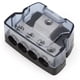 thumbnail image 5 of Distribution Block Zinc Alloy Trailer Plug 1/0 Gauge In to 4 Gauge Out for Car Power Terminal Strip Block, 5 of 9