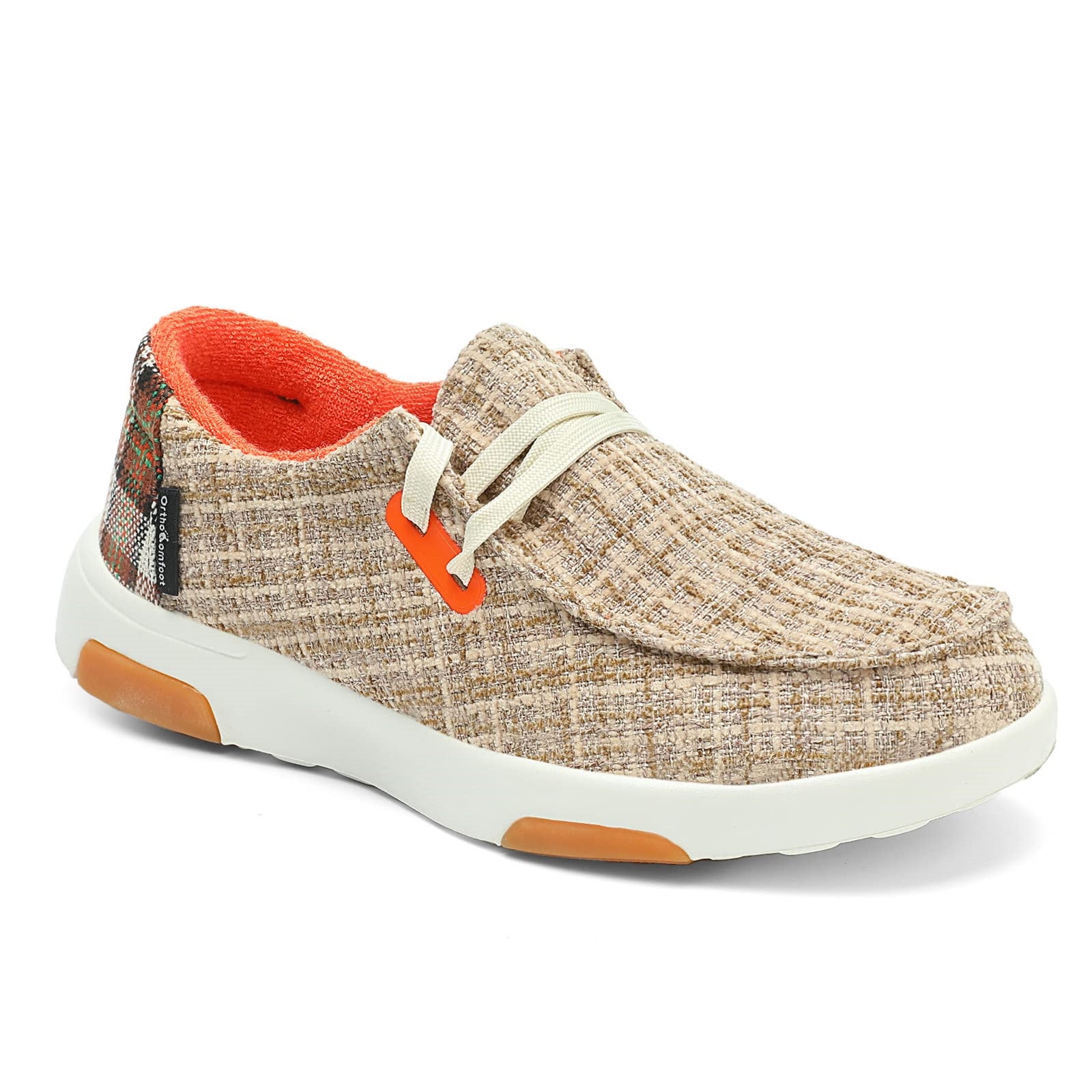 Women's Slip On Shoes with Arch Support, Comfortable Casual Loafers for Plantar