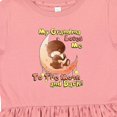 thumbnail image 4 of Inktastic My Grandma Loves Me to the Moon and Back Girls Toddler Dress, 4 of 5