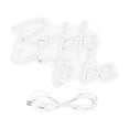 thumbnail image 1 of Bunblic Bride Neon Sign LED Neon Light Gift for Girls Bride, Party Supplies, Neon Wall Sign Bride, LED Sign for Pub Bridal Shower cold light, 1 of 8