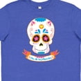 thumbnail image 4 of Inktastic Day of the Dead Skull Youth T-Shirt, 4 of 5