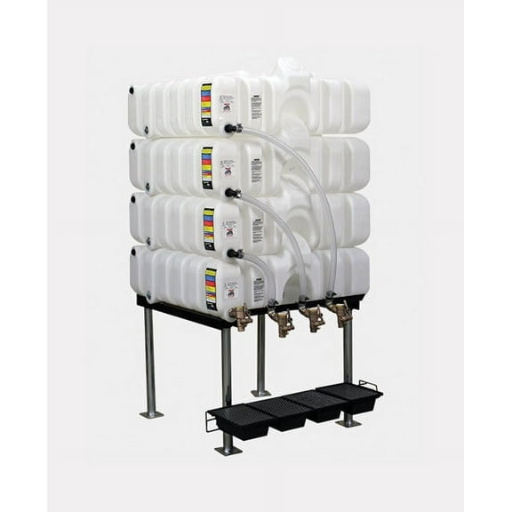 Rhino Tuff Tanks RTT-6111-NV 45/45/45/45 GALLON GRAVITY FEED TANK PACKAGE