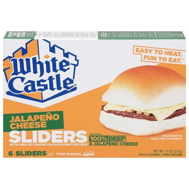 White Castle Jalapeno Cheese Sliders, 6Ct (3-2Pks)