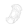 Genuine OE Land-Rover Splash Shield - SEC000040