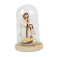 thumbnail image 3 of Christmas Nativity Scene Resin Ornament LED Lighted Decorative Collectible Artwork for Tabletop Office Bedroom, 3 of 9