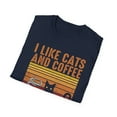thumbnail image 4 of I Like Cats And Coffee And Maybe 3 People Retro Cat Lover T-Shirt, 4 of 4