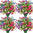 thumbnail image 1 of Flores artificiales Besteek, 20 paquetes, resistentes a los rayos UV para exteriores, 1 of 7