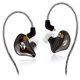 thumbnail image 1 of Basn Auriculares Intrauditivos De Alta Definición Para Músicos Con Auriculares Mmcx Desmontables; Controladores Dinámicos Duales Y Aislamiento De Ruido (Marrón), 1 of 5
