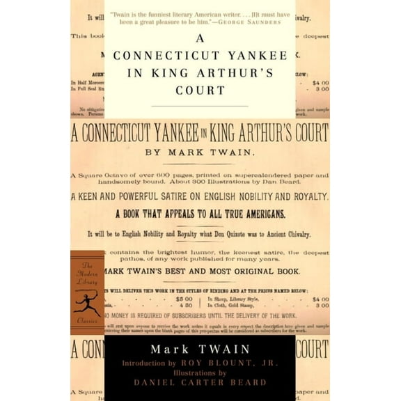 Modern Library Classics A Connecticut Yankee in King Arthur's Court, (Paperback)