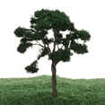 thumbnail image 2 of 2x 5X 1: 100 Modelo de árboles 10 Cm Fit Escala Ferrocarriles Modelo de Construcción Diseño 13 Elección Zulema 10pcs Dark Green Tree Diorama, 2 of 8