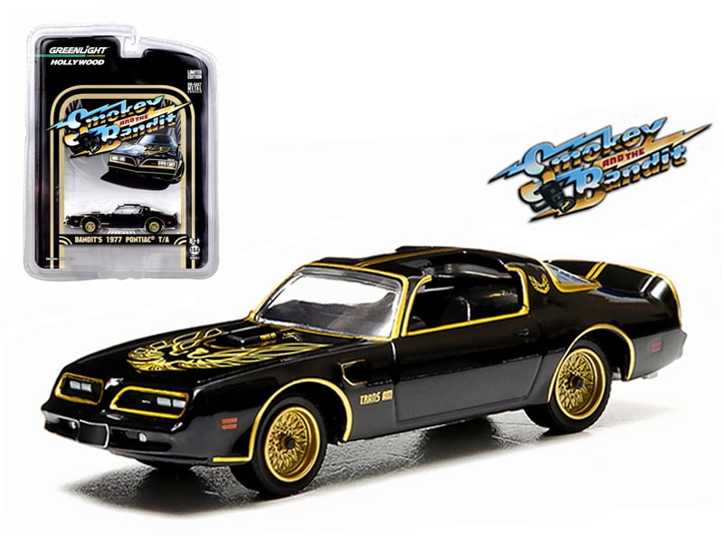 1977 Pontiac Trans Am Black Smokey and the Bandit Movie 1/24 Model Car by Greenlight